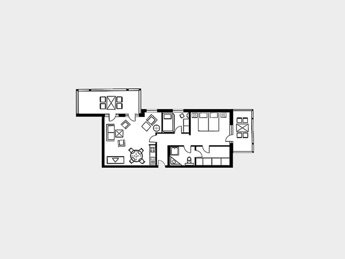 Strandvillen Binz - Ferienwohnung Mit Meerblick, 2 Schlafzimmern Und Balkon Sv-761 Buitenkant foto